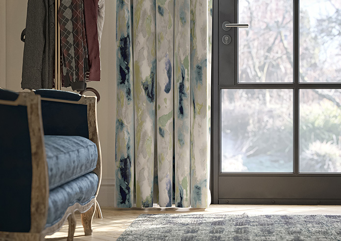 Interstellar, Teal - Made to Measure Curtains - Image 5